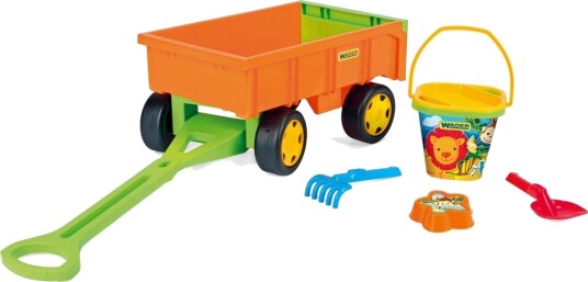 Wader Vogntrailer Med Sandsett 60 Kg Wader Vogntrailer Med Sandsett 60 Kg
