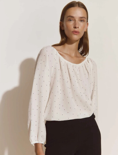 Rosemunde Rwkendall 3/4 Blouse - White - 40