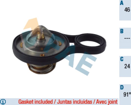 Termostat FAE 5303291 Termostat FAE 5303291
