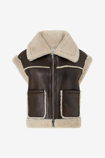 Saint Tropez   Vest IsauraSZ Waistcoat   Brun