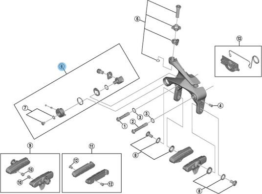 BR-R8000 Quick Release Assembly