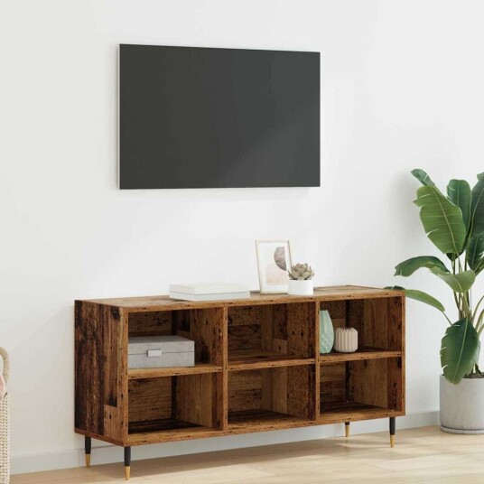 TV skap Gamle tre 103,5 x 30 x 50 cm Konstruert tre