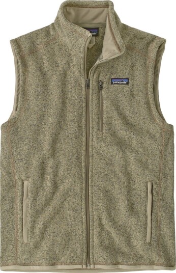 Patagonia Men"s Better Sweater Fleece Vest Weathered Stone S