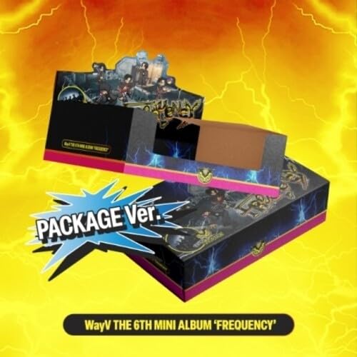 Wayv Frequency Package Version incl. Photobook + Photocard CD Wayv Frequency Package Version incl. Photobook + Photocard CD