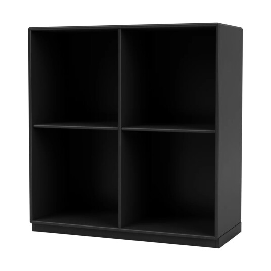Montana SHOW hylle 69,6 x 69,6 cm, sokkel 3 cm 05 Black