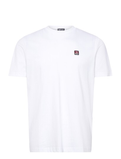 Diesel T Just 250221 Off Maglietta   White   S