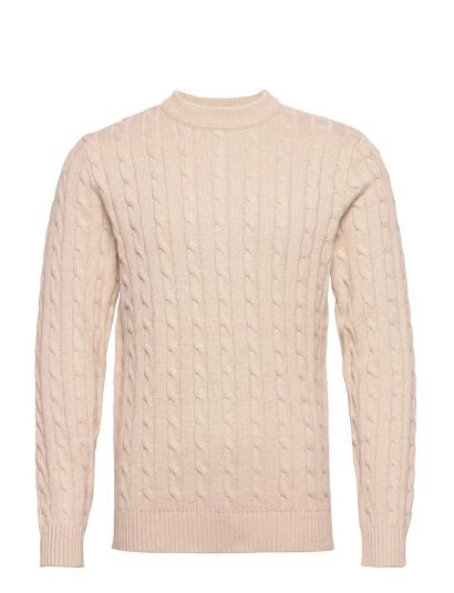 Selected Slhryan Structure Crew Neck - Beige - XL Selected Slhryan Structure Crew Neck - Beige - XL