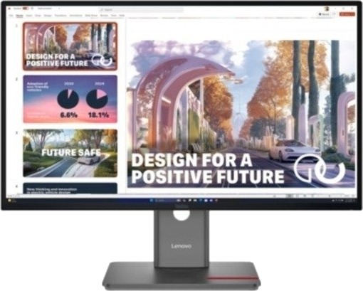 Lenovo ThinkVision P27QD 27" QHD IPS Skjerm 2560x1440 120Hz USB-C Svart Lenovo ThinkVision P27QD 27" QHD IPS Skjerm 2560x1440 120Hz USB-C Svart