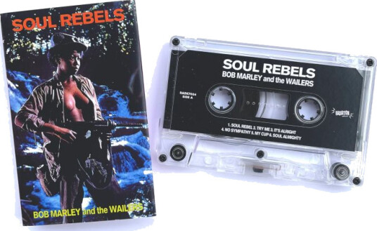 Bob Marley & The Wailers Soul Rebels Kassett