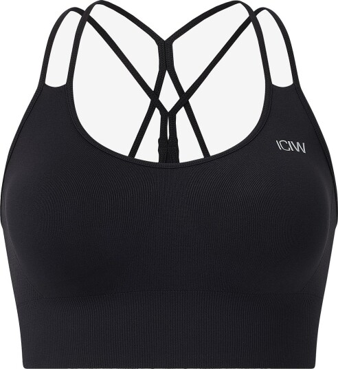 ICANIWILL Sports bh Define Seamless Sports Bra Svart