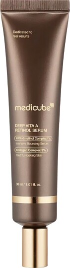 Medicube Deep Vita A Retinol Serum 30ml - Ansiktsserum med 7 typer A-vitamin Medicube Deep Vita A Retinol Serum 30ml - Ansiktsserum med 7 typer A-vitamin