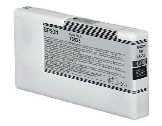 Epson T6538 - matte black - original - ink cartridge - Blekkpatron Matt svart