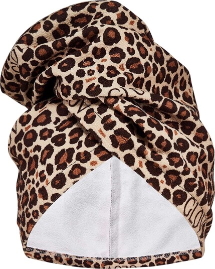 GLOV Ultra-Absorbent Premium Hair Towel Wrap Cheetah GLOV Ultra-Absorbent Premium Hair Towel Wrap Cheetah