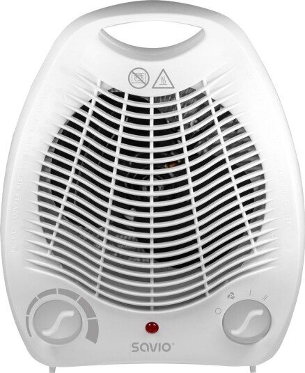 Savio AD 02 W Vifteovn   2000W 3 innstillinger   Hvit