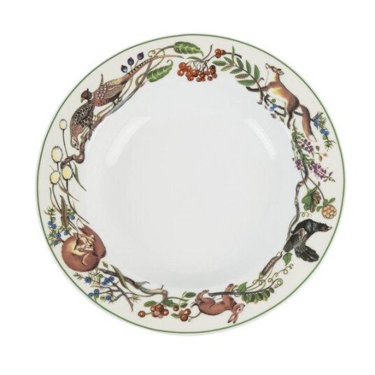 Porsgrund Fauna Dyp Tallerken 24 cm