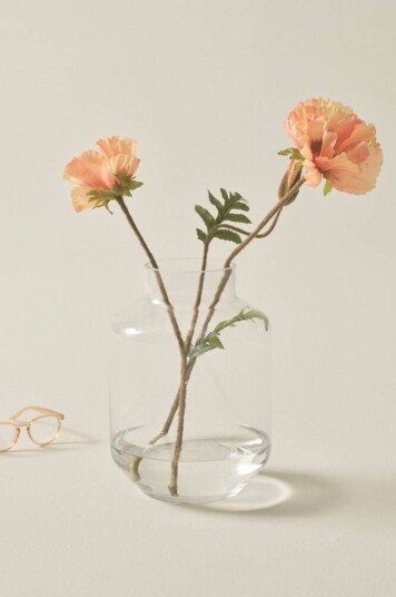 Jotex ESTER glassvase - høyde 28 cm Klart glass 1719581-01-0 1665688-02-0