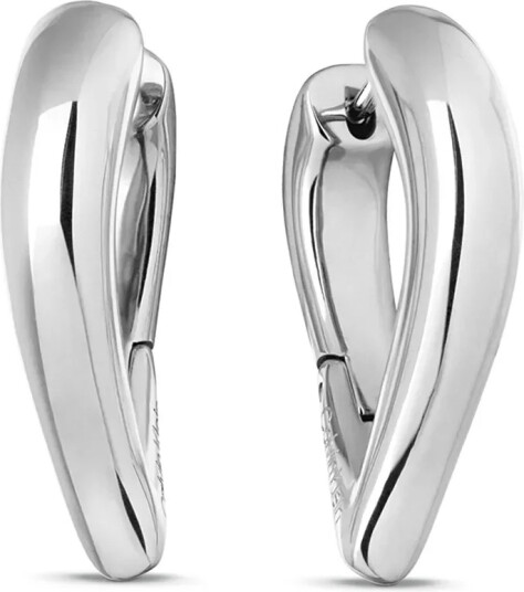 Calvin Klein SS/GP Earrings 2 farger Sølv