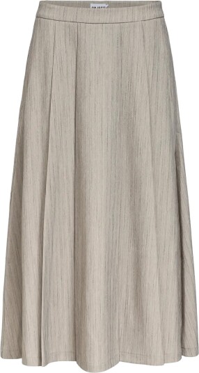 Object Objnimra Mw Pleat Midi Skirt 146 Grey 44