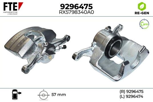 FTE 9296475 Bremsecaliper FTE 9296475 Bremsecaliper