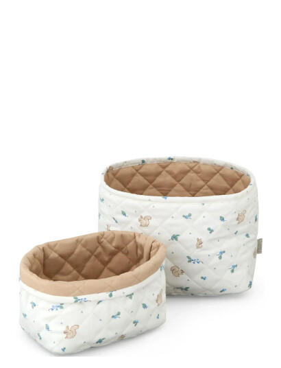Cam Cam Copenhagen Vattert Oppbevaringskurv Cream One Size Cam Cam Copenhagen Vattert Oppbevaringskurv Cream One Size