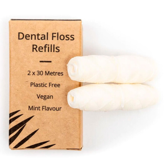 Sustainable Dental Floss Wild & Stone Refills 2 x 30 mtr. Sustainable Dental Floss Wild & Stone Refills 2 x 30 mtr.