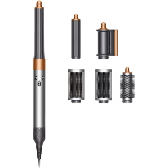 Dyson Airwrap Complete Long Multistyler Nickel/Copper Grå Dyson Airwrap Complete Long Multistyler Nickel/Copper Grå