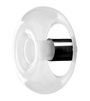 Fontanaarte Fontanella Vegglampe Stor Krom/ Sort