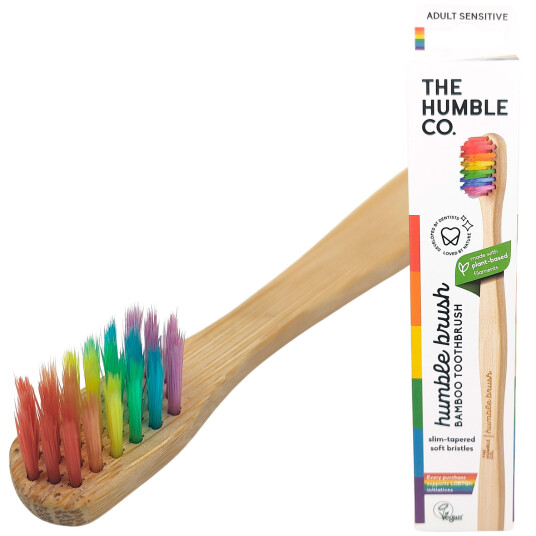 Bamboo Tannbørste Soft The Humble Co. PROUD