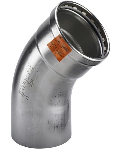 Viega sanpress inox xl elbow 45° 88.9 482695