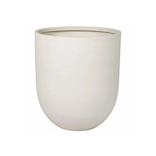 Homefactory RO Fiber pot Cream 301017