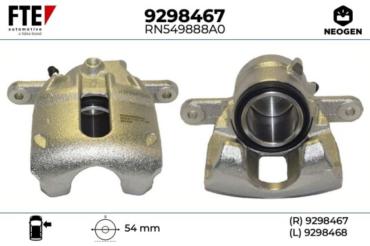 FTE 9298467 Bremsecaliper FTE 9298467 Bremsecaliper