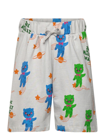 Mini Rodini Aliens Aop Shorts Long Multi/patterned 128/134
