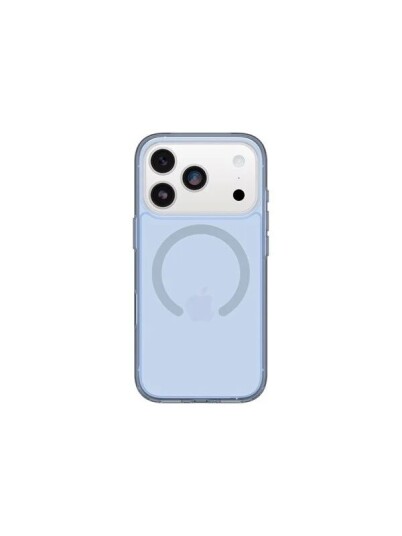 OtterBox Symmetry Clear MagSafe Camera Control Apple iPhone 17 Pro Silver Glade - blue