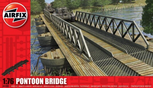 Airfix byggesett 1/76 Pontoon Brigde A03383
