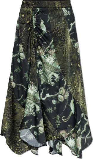 AllSaints Dame Skjørt Grønn M, AllSaints Dame Skjørt Grønn M,