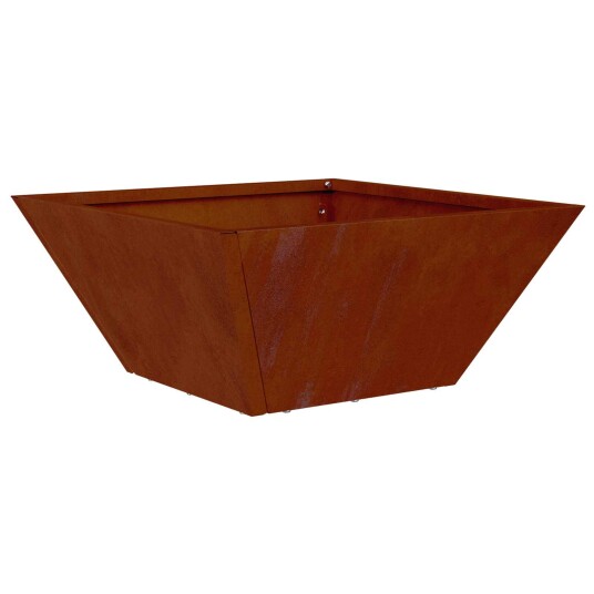 Metallplantekasse Værbestandig Stål 35 x 35 x 15 cm Holdbar Metallplantekasse Værbestandig Stål 35 x 35 x 15 cm Holdbar
