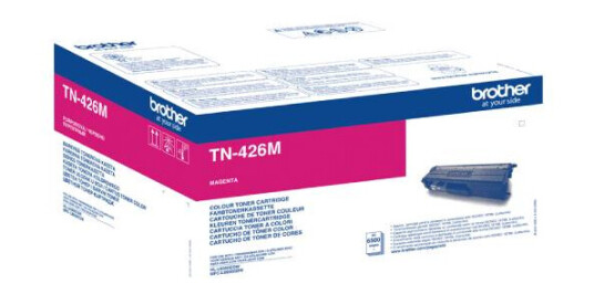 Brother TN 426 M lasertoner - TN426M Original - Magenta 6500 sider Brother TN 426 M lasertoner - TN426M Original - Magenta 6500 sider
