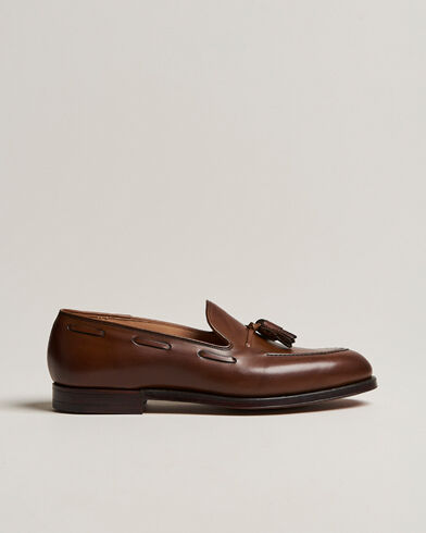 Crockett & Jones Cavendish Tassel Loafer Dark Brown Calf
