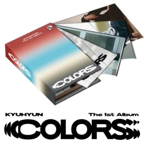 Kyuhyun Colors Color Swatch Book Version CD Kyuhyun Colors Color Swatch Book Version CD