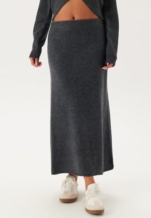 Pieces Pcnanu Hw Long Knit Skirt Bc Ombre Blue XL Pieces Pcnanu Hw Long Knit Skirt Bc Ombre Blue XL