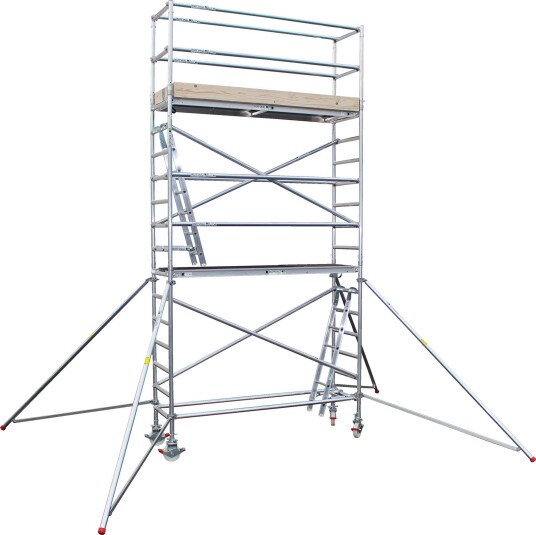 Skeppshultstegen 283-224 Rullestillas 2450 x 750 mm 4,2 meter, Stiger & stillaser