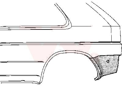 Sidevegg VAN WEZEL 5812134