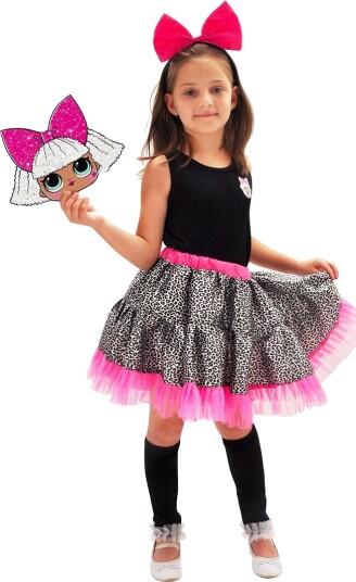 Ciao Srl. Kostymer LOL Surprise! Diva Ciao Srl. 6-9 år Kostymer Hvit Rosa Svart 11130.6-9-NC