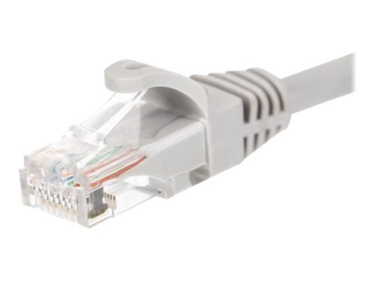 Netrack Koblingskabel Rj-45 Hann Til Rj-45 Hann 25 M Utp Cat 5E Uten Hindringer Formstøpt Flertrådet Grå