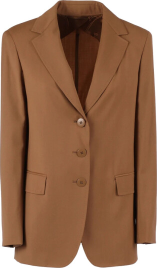 Max Mara Studio Dame Jakker Brun 2XS,