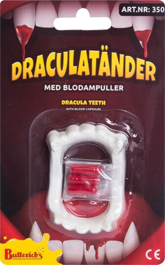 Butterick's Ab Løstenner Dracula med Blodampuller 350