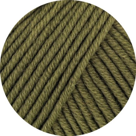 Lana Grossa Cool Wool Superbig Uni Garn 24 Olivengrønn