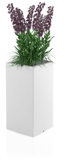 Selgro Design blomsterpotte MONUMO TOWER POT Hvit