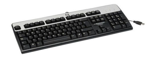 HP Standard - Brbart tastatur - til utskifting - Fransk