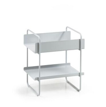 Zone A-Console Table konsollbord 48 x 35,6 x 55,5 cm Soft grey